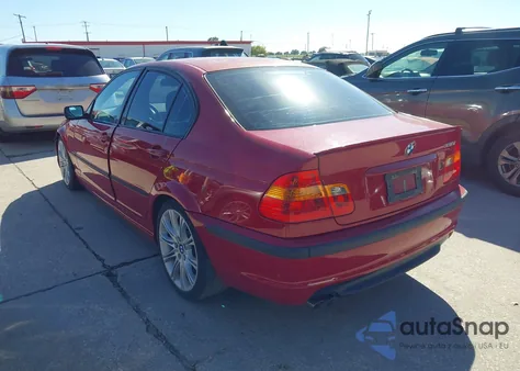 2004 BMW 330I из США, поврежденный, VIN WBAEV53434KM36917